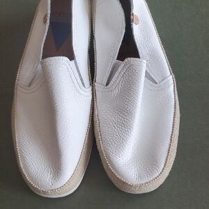White Leather Shoes